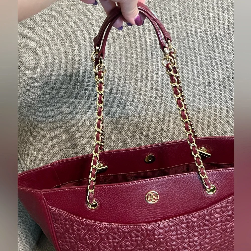 Tory Burch Soft Leather Shoulder Bag
